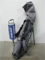 Golf Bag W/Assorted Clubs & Vtg Ball Picker