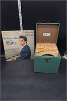 Elvis Record & Record Storage Box