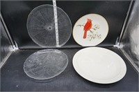 Glass & Ceramic Serving Plates