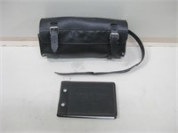 Harley Davidson Motor Cycle Tool Pouch & Road Book
