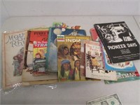 Lot of Vintage Children's Books & Coloring Books