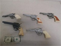Lot of Toy Cap Guns - Untested