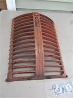 Vintage Heavy Metal Case Tractor Grill - This Item