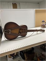 Vintage acoustic guitar