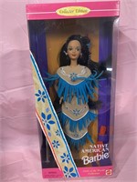1992 DOLLS OF THE WORLD NATIVE AMERICAN BLUE