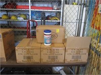 4 cases of disinfecting wipes