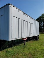 28 ft storage trailer, Lowered Reserve