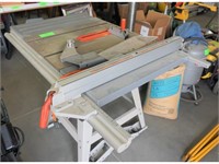 RIGID TABLE SAW 10" ON WHEELS