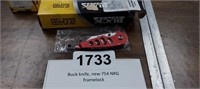 #754 BUCK KNIFE NEW IN BOX