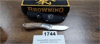#780 BROWNING POCKET KNIFE WITH SHEATH