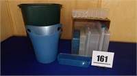 Plastic Storage Containers & Waste Baskets