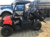 2012 HISUN 400 4X4 TILT BOX, WINDSCREEN,