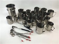 Lots Of Stainless Milk Frothers & More