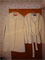 2 Anne Klein Ladies Coats size L