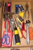 flat of tools