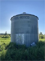 [B2] 1650 BUS. 5 RING 14' WESTEEL ROSCO GRAIN BIN,