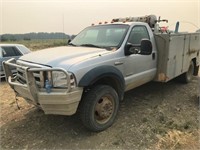 2006 FORD F450 XLT SUPER DUTY SERVICE TRUCK