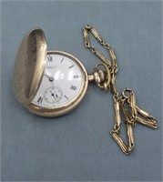 17 Jewel Waltham Pocket Watch Running