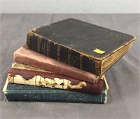 4x The Bid Late 1800's Books