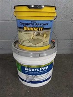 Quickrete And Ceramic Tile Adhesive Full / Mostly