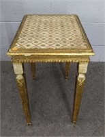 Vintage Gilded Side Table