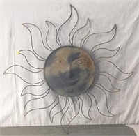 Metal Wall Art - Sun - 30" Diameter