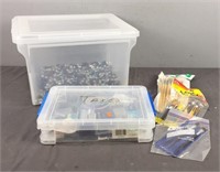 Office Supply And Glass Beads