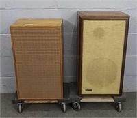 2x The Bid Vintage Speakers