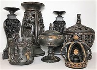 Open Work Decorative Bowls & Vases