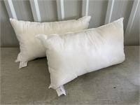2 - 12"x20" Pillow Forms
