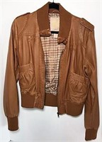 Wet Seal Brown Leather Jacket