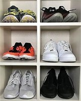 Six Pairs of Mens Nike Tennis Shoes