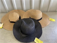 3 Womens Sun Hats