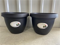2 Small Self Watering Planters
