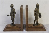 Medieval Knight Bookends