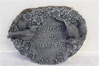 Garden Art Plaque