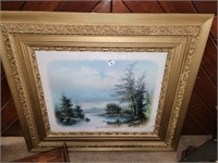 FRAMED WILDERNESS PRINT 30X26