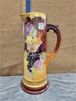 LIMOGES TANKARD SIGNED PRAVER