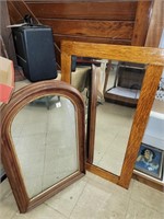 2 LG. WALL MIRRORS