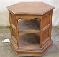 Shelved End Table