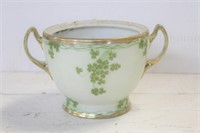 Hand Painted Irish Bowl Can Be Used As Planter