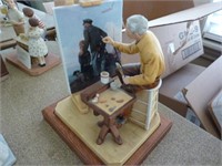 LIMITED EDITION NORMAN ROCKWELL FIGURINE