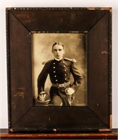 Framed Photograph of German Soldier Late 1800s