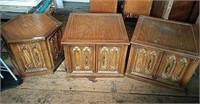 3 Piece Matching End Table Set