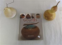 Gourd Book With 2 Gourds
