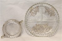 2 Vintage Relish/Candy Dishes
