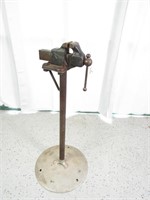 Vintage Vise on Stand