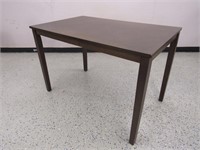 Dark Wooden, Rectangular Dining Table