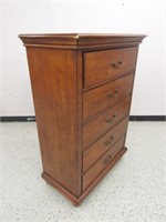 5-Drawer Tall, Wooden Dresser