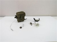 US Military Survival Kit in Canvas Holster Case